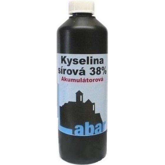 Labar Schwefelsäure 38% Akku 600 g - Bei der Bestellung dieses Produkts müssen Sie eine Gewerbeberechtigung vorlegen