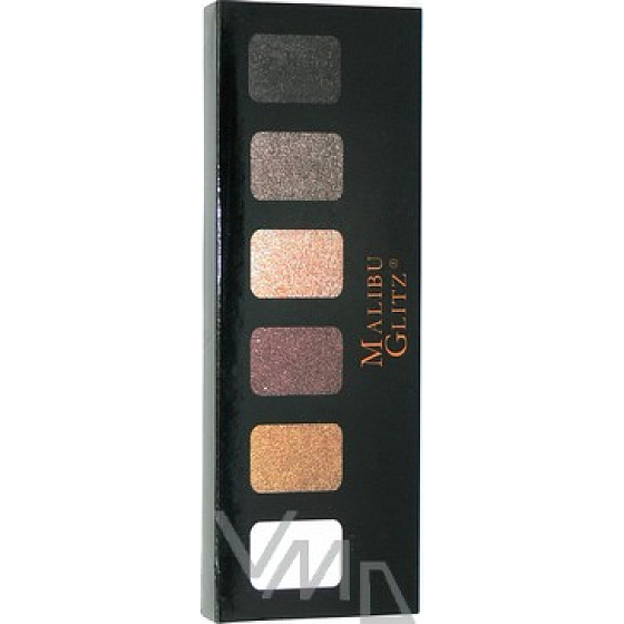 Diva & Nice Malibu Glitz Lidschatten 0305-3 8,8 g, Kosmetikset