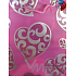 Nekupto Geschenk Plastiktüte 25 x 20 x 10,5 cm Pink 1 Stück 015