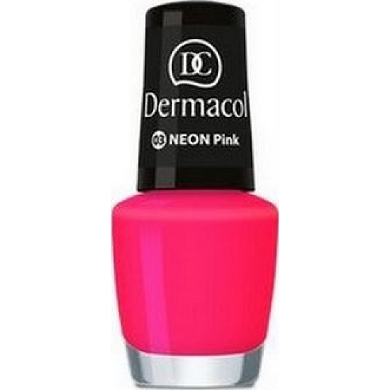 Dermacol Neon Polish Neon Nagellack 03 Neon Pink 5 ml
