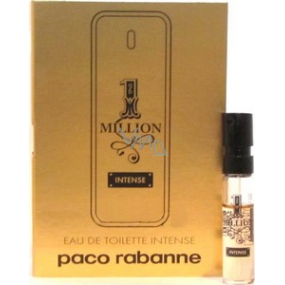 Paco Rabanne 1 Million Intense Eau de Toilette für Männer 1,5 ml mit Spray, Fläschchen