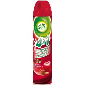 Air Wick Glühroter Apfel & Glühwein 4in1 Lufterfrischer Spray 240ml Air Wick Glühroter Apfel & Glühwein 4in1 Lufterfrischer Spray 240ml