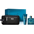 Versace Eros pour Homme Eau de Toilette 100 ml + Duschgel 100 ml + Beutel, Geschenkset