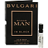 Bvlgari Man In Black parfümiertes Wasser 1,5 ml mit Spray, Fläschchen