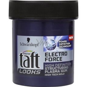 Taft Looks Electro Force Strukturierendes Plasma Gum Styling Gummi 130 ml