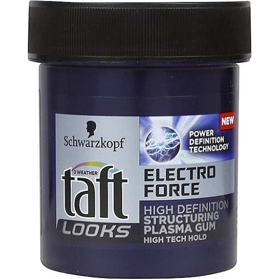 Taft Looks Electro Force Strukturierendes Plasma Gum Styling Gummi 130 ml