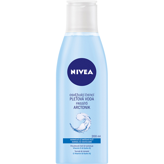 Nivea Refreshing Toner erfrischendes Reinigungs-Gesichtswasser, 200 ml