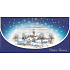 Nekupto Geldumschlag Weihnachten 116 x 220 mm Village, 3297 K