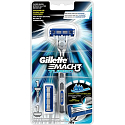 Gillette Mach3 Turbo Rasierer + Ersatzkopf 1 Stück für Männer