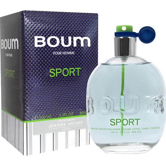 Jeanne Arthes Boum Sport Eau de Toilette für Männer 100 ml