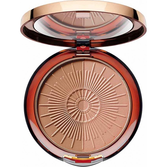 Artdeco Bronzing Powder Compact Langlebiges kompaktes Bronzing Powder 90 Toffee 10 g