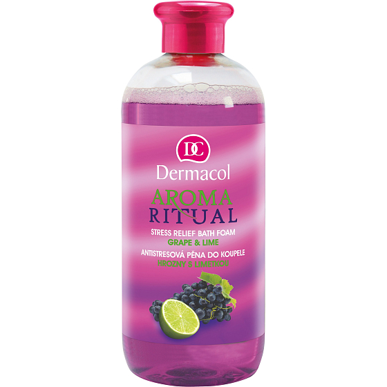 Dermacol Aroma Ritual Trauben mit Limette Antistress-Badezusatz 500 ml