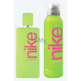 Nike Green Woman Eau de Toilette 100 ml + Deodorant Spray 200 ml, Geschenkset