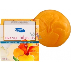 Kappus Orange Hibiscus - Hibiscus Luxus-Toilettenseife 125 g