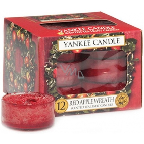 Yankee Candle Roter Apfelkranz 12 x 9,8 g