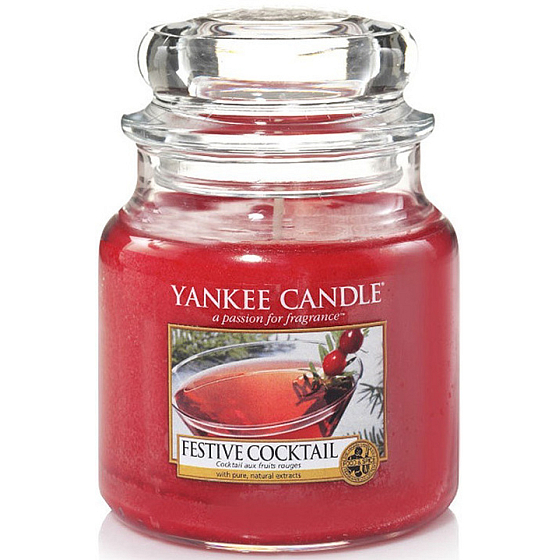 Yankee Candle Festive Cocktail - Klassische Cocktail Duftkerze 411 g