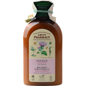 Green Pharmacy Conditioner gegen Haarausfall mit Burdock und Weizen 350 ml