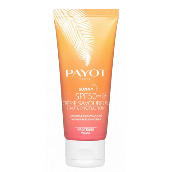 Payot Sunny Creme Savoureuse SPF 50 unsichtbarer Sonnenschutz - hoher Gesichtsschutz 50 ml
