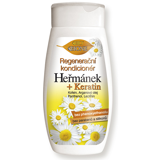 Bione Cosmetics Kamille regenerierender Conditioner für alle Haartypen 260 ml