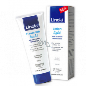 Linola Lotion light pflegt die zu Ekzemen neigende Haut 200 ml
