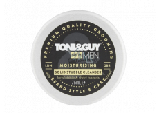 Toni & Guy Men Solid Stubble Cleanser Reinigungscreme für kurze Bärte und Gesichter 75 ml
