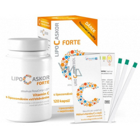 inPharm Lipo-C Askor Forte Liposomales Vitamin C Nahrungsergänzungsmittel 120 Kapseln