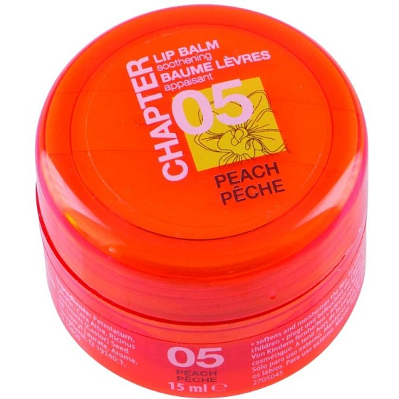 Mades Pfirsich & Orchidee weichmachender Lippenbalsam 15 ml