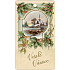 Bohemia Gifts Aromatische Duftkarte Frohe Weihnachten zarter und reiner Duft 11 x 6,3 cm