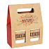 Heart & Home Nature Bambusholz und Ingwer + Roter Apfel mit Sternanis Duftkerze 2 x 90 g, Geschenkset