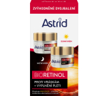 Astrid Bioretinol fortgeschrittener Tages- und Nachtcreme gegen Falten, 50+50 ml