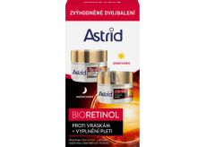 Astrid Bioretinol fortgeschrittener Tages- und Nachtcreme gegen Falten, 50+50 ml