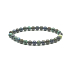 Azurit Armband elastisch Naturstein, Kugel 6 mm / 16 - 17 cm