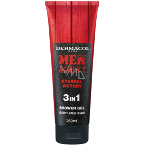 Dermacol Men Agent 3in1 Eternal Victory Duschgel für Körper, Gesicht und Haare 250 ml