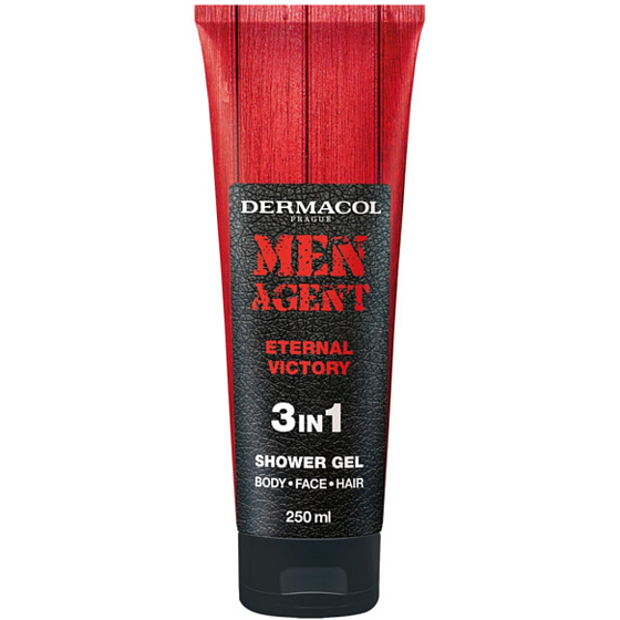 Dermacol Men Agent 3in1 Eternal Victory Duschgel für Körper, Gesicht und Haare 250 ml