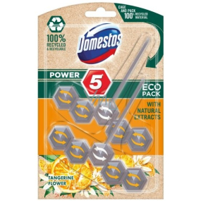 Domestos Power 5 Eco Pack Mandarine Flower WC-Pad 2 x 55 g
