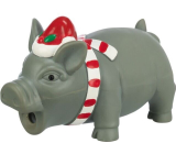 Trixie Xmas Pig Weihnachtsschwein aus Latex 16 cm