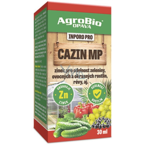 Agrobio Inporo Pro Cazin MP Zink für die Resistenz von Gemüse, Obst und Zierpflanzen 30 ml