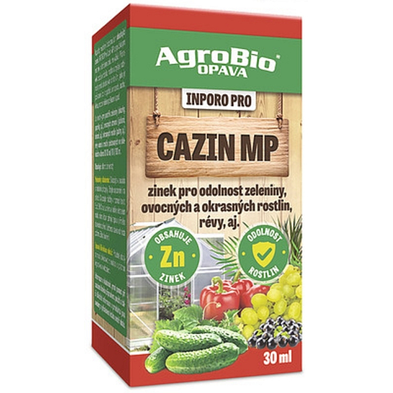 Agrobio Inporo Pro Cazin MP Zink für die Resistenz von Gemüse, Obst und Zierpflanzen 30 ml