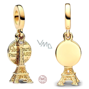 Charm Sterling Silber 925 Paris Eiffelturm 2in1, reise armband anhänger Charm Sterling Silber 925 Paris Eiffelturm 2in1, reise armband anhänger