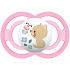 Mam Perfect Silikon Schnuller rosa mit Katze 16m+