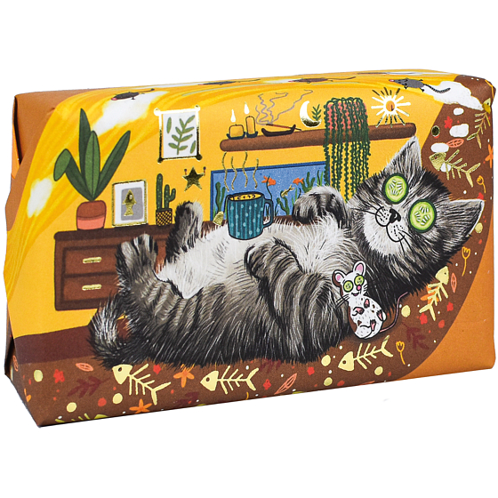English Soap Cat - Mythical & Wonderful feuchtigkeitsspendende Toilettenseife mit Sheabutter 190 g