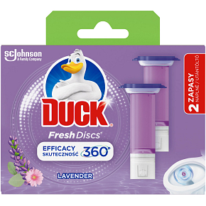 Duck WC blok Fresh Discs Lavendel, 2× 36 ml