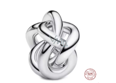 Charm Sterlingové stříbro 925 Nekonečné kouzlo, korálek na náramek symbol