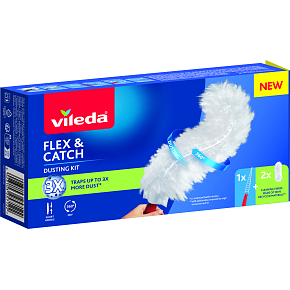 Vileda Flex & Catch Staubtuch mit kurzer Griffe Vileda Flex & Catch Staubtuch mit kurzer Griffe