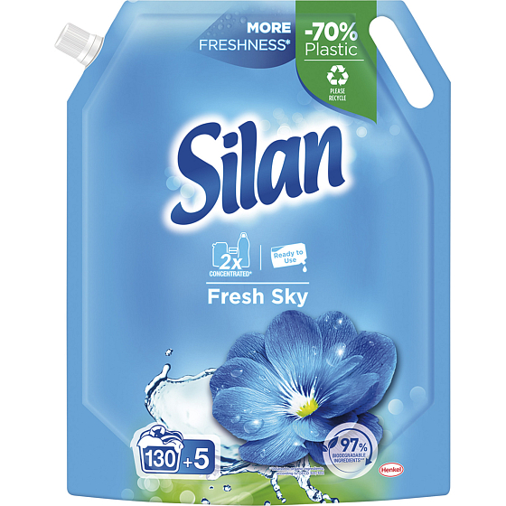 Silan Weichspüler Fresh Sky 135 Wäschen, 1485 ml