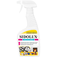 Sidolux Professional gegen angebrannte Rückstände und Kaminverglasungen, 500 ml