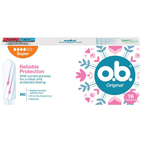 o.b. Original Tampons super, 16 Stück