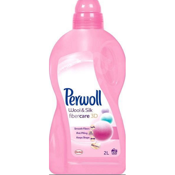 Perwoll Wool & Delicates Waschgel für Wolle und Seide 33 Dosen 2 l