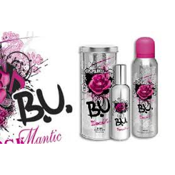 BU Rockmantic EdT 50 ml + 75 ml + 150 ml Deospray für Männer