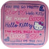 Koto Hello Kitty Magic Handtuch 30 x 30 cm für Mädchen